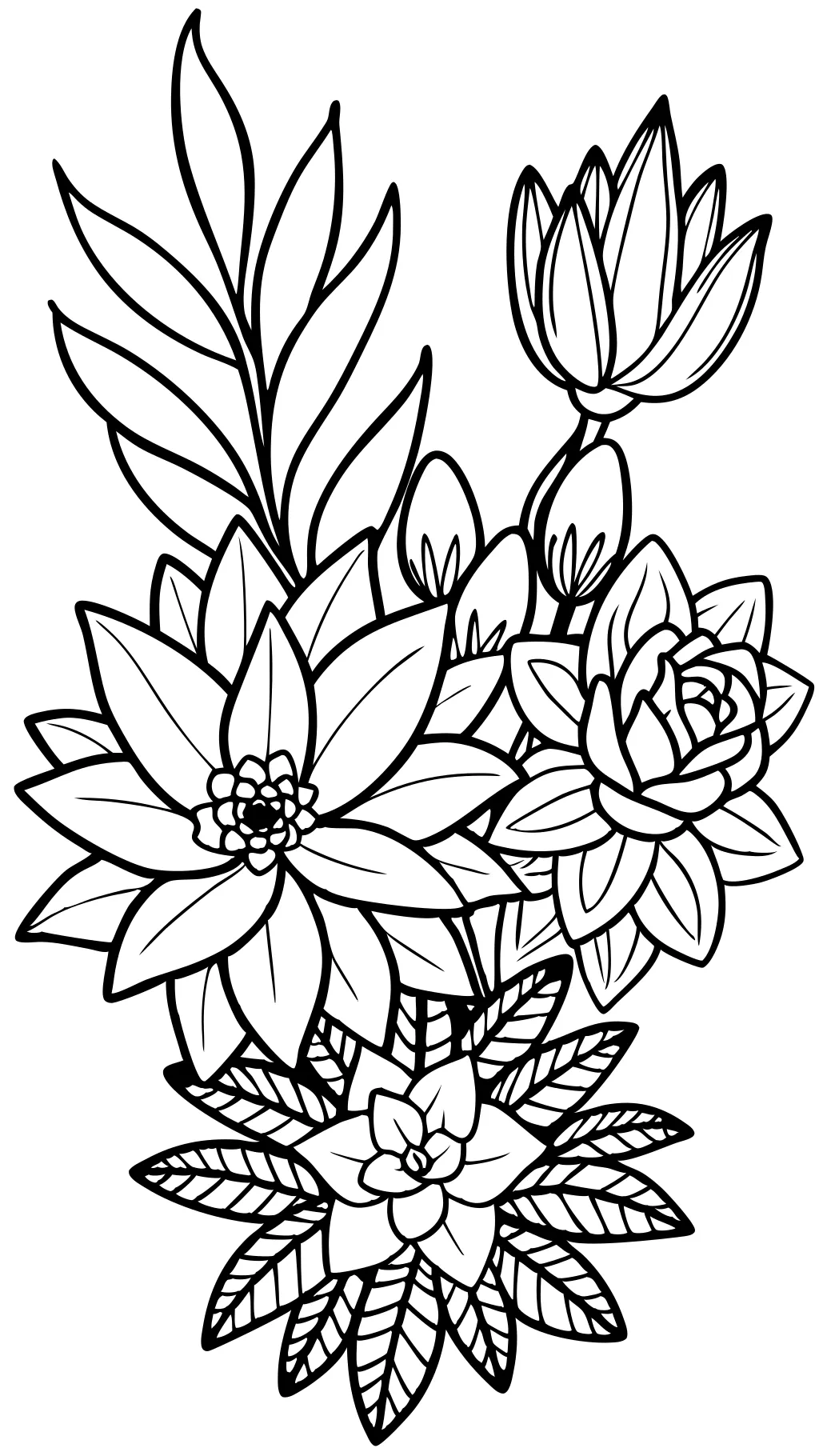 plant coloring pages